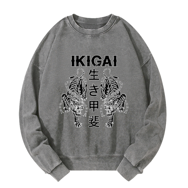 Unisex Kyoto Tiger Sweatshirt Casual Daily Wear