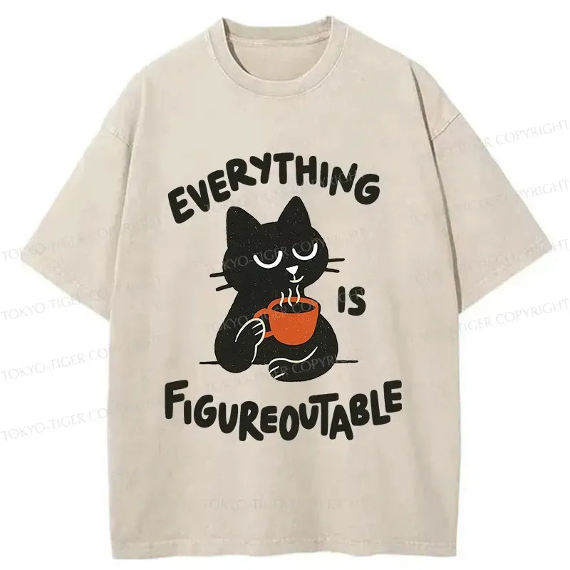Unisex Cat T-Shirt for Summer Vacation