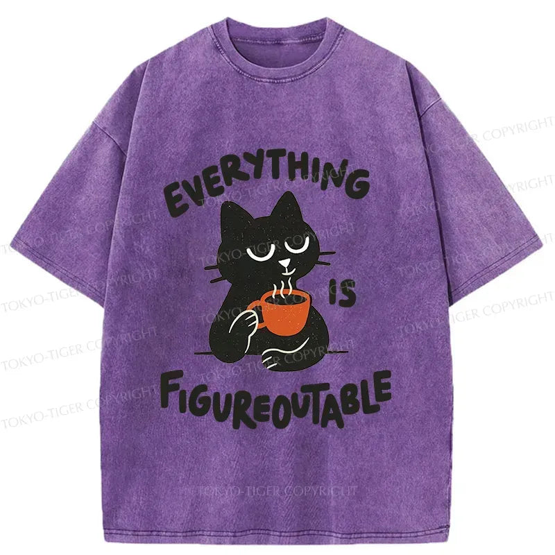 Unisex Cat T-Shirt for Summer Vacation