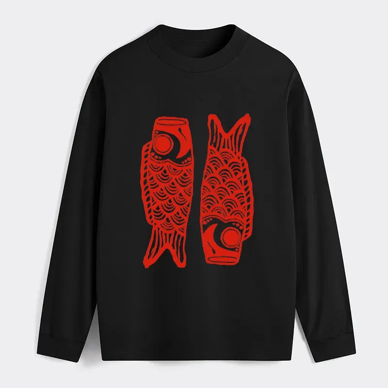 Vintage carp streamer t-shirt free shipping