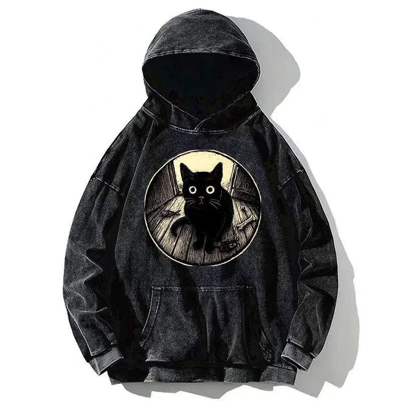 Japanese Vintage Washed Hoodie on Sale