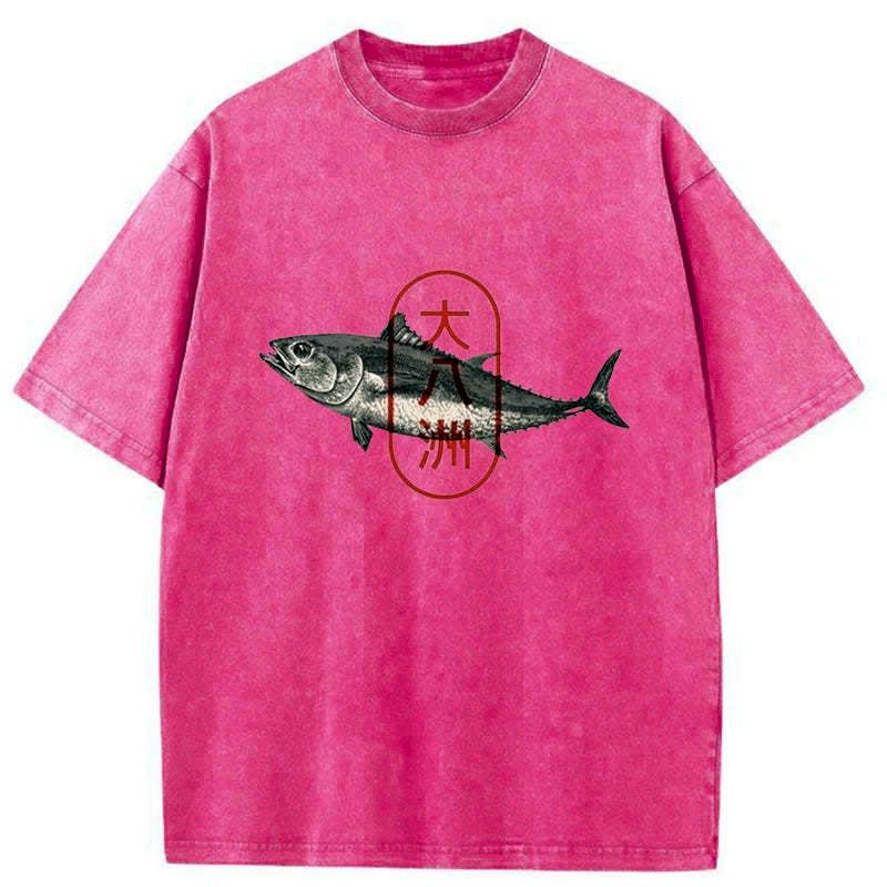Kyoto Lion Sushi Fish T-Shirt
