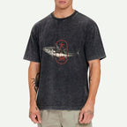 Kyoto-Lion Sushi Fish Washed T-Shirt
