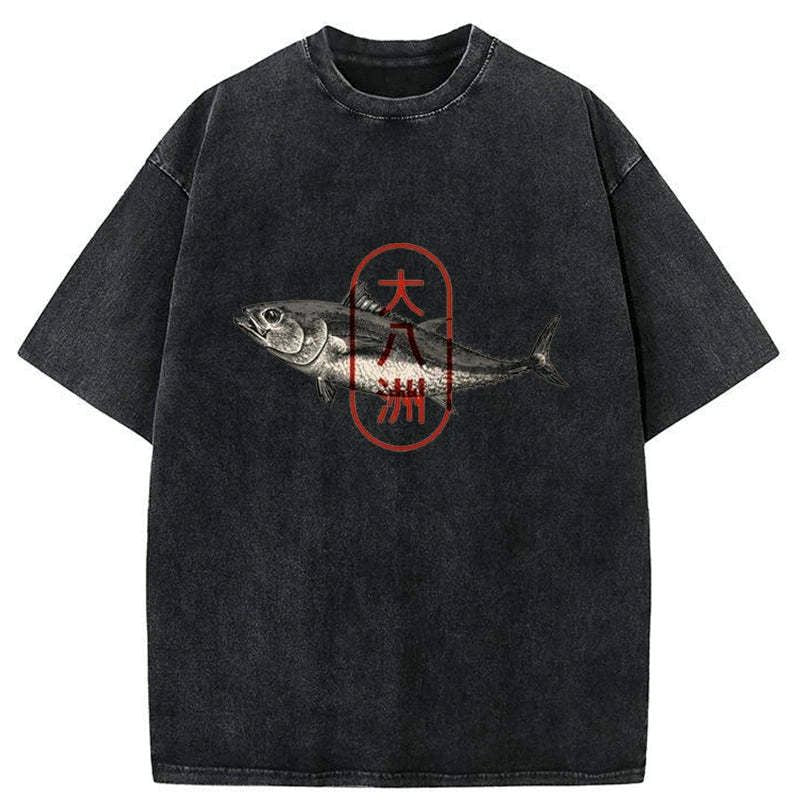 Kyoto Lion Sushi Fish T-Shirt