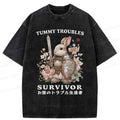 Japanese Kyoto-Lion Unisex Cotton Tee