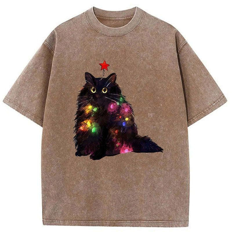 washed unisex t-shirt for daily wear