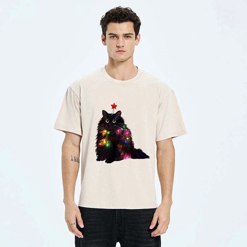Japanese cat t-shirt for holiday gift