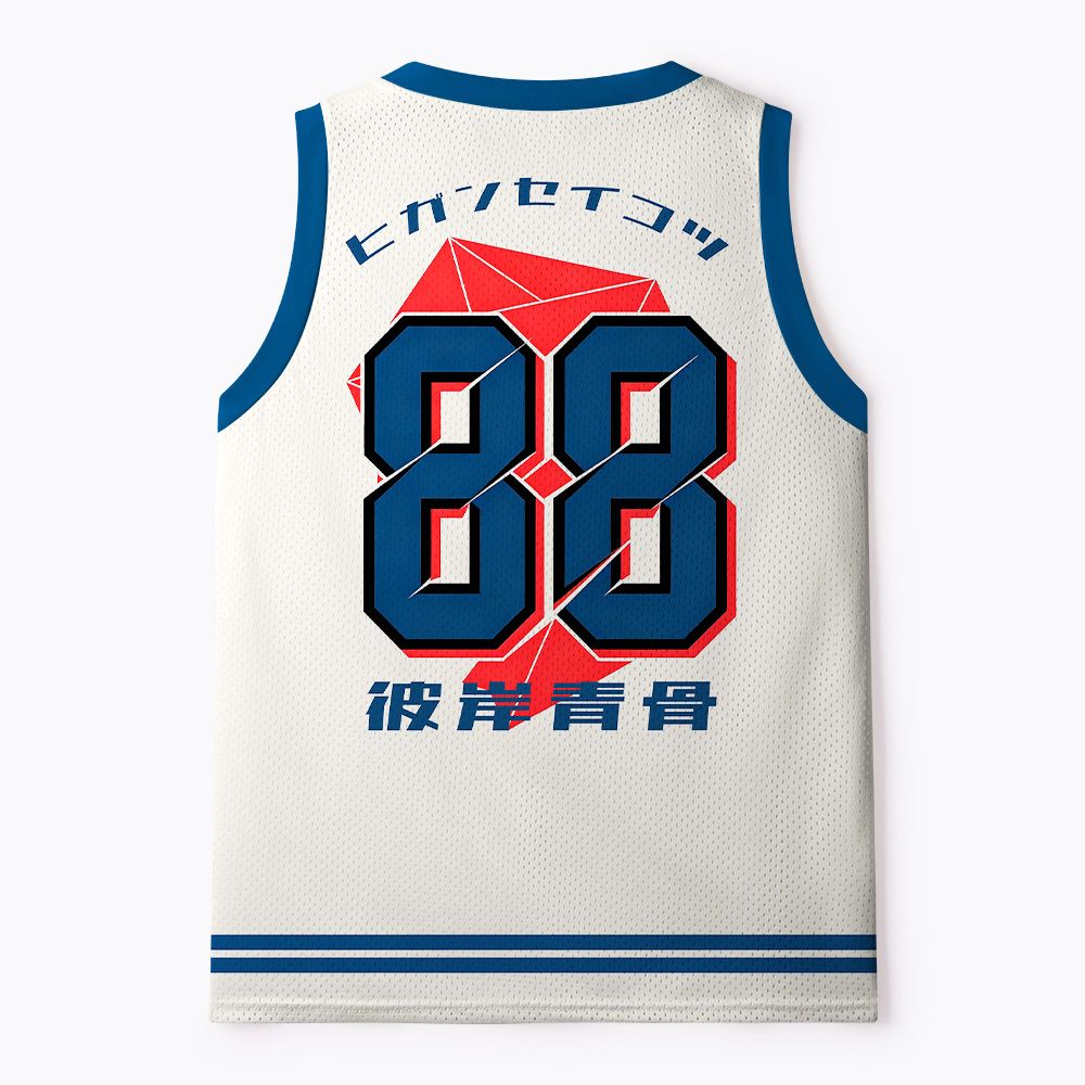 Kyoto-Lion Equinox Flower Skull Mesh Tank Top
