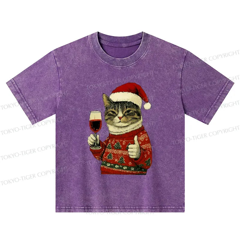 Washed unisex t-shirt for daily wear