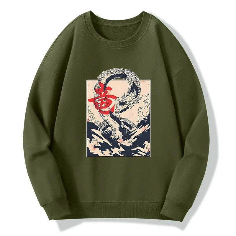Unisex Japanese Sweatshirt Free Shipping