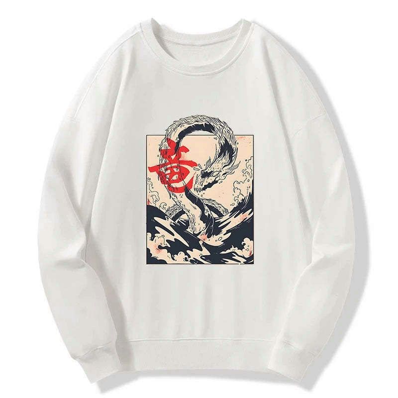 Kyoto Lion Sea Dragon Hoodie for Holiday