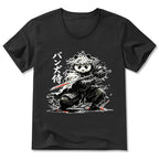 Kyoto-Lion Panda Samurai Warrior V-Neck Classic T-Shirt