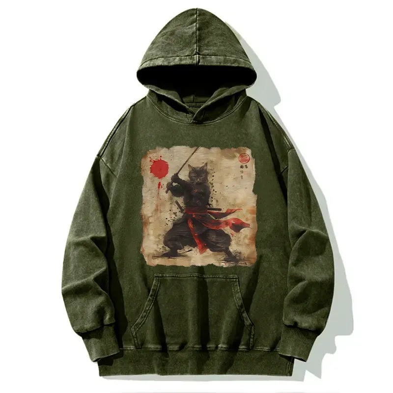 Retro Washed Hoodie with Free Shipping