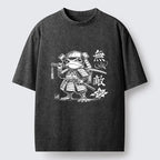 Samurai Frog T-Shirt for Streetwear