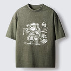 Samurai Frog T-Shirt for Streetwear