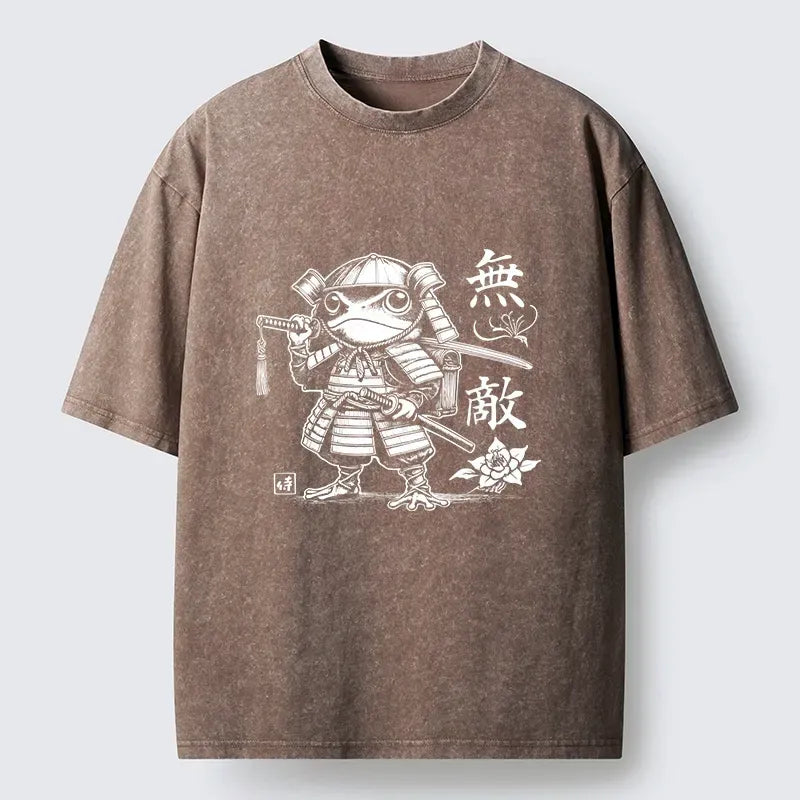 Kyoto Lion Frog Graphic T-Shirt Gift Idea