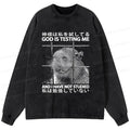 Kyoto Lion God Washed Long Sleeve T-Shirt