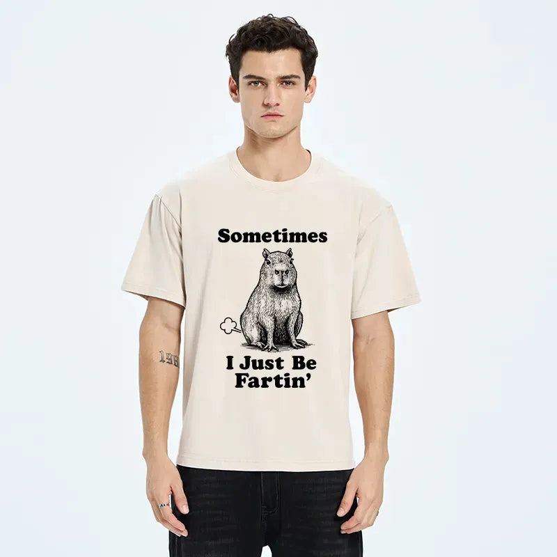 Japanese Capybara Tee for Daily Wear