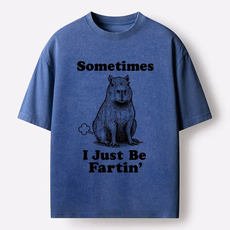 Japanese Capybara Tee for Daily Wear