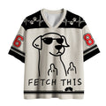 Kyoto-Lion Rebellious Dog Mesh Jersey