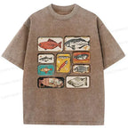 kyoto lion canned fish t shirt gift idea