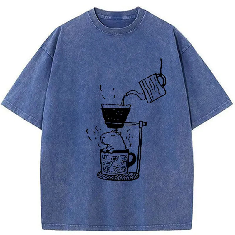 Kyoto-Lion Japanese T-Shirt for Everyday Wear