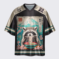 Kyoto-Lion Please Give Raccoon A Discount Glossy Oversized Jersey