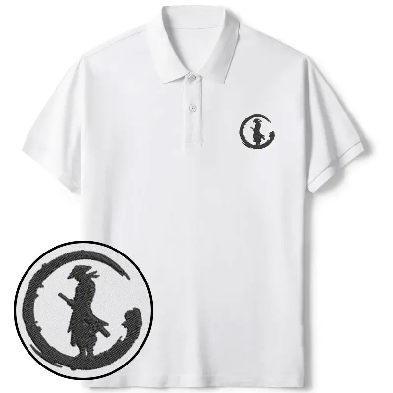 Japanese Samurai Polo for Daily Wear