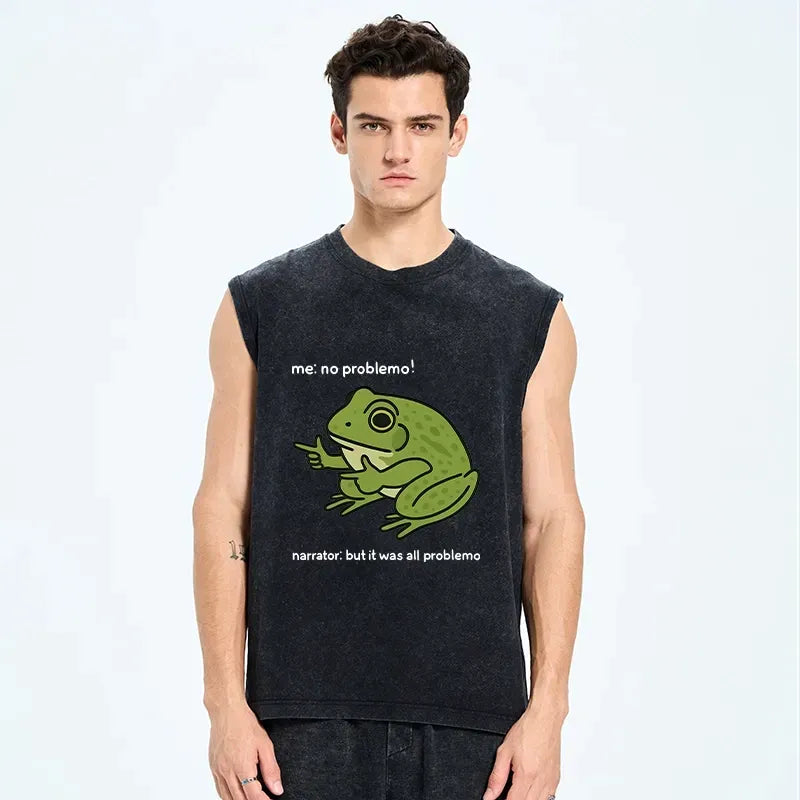 Japanese Vintage Kyoto-Lion Tank on Sale