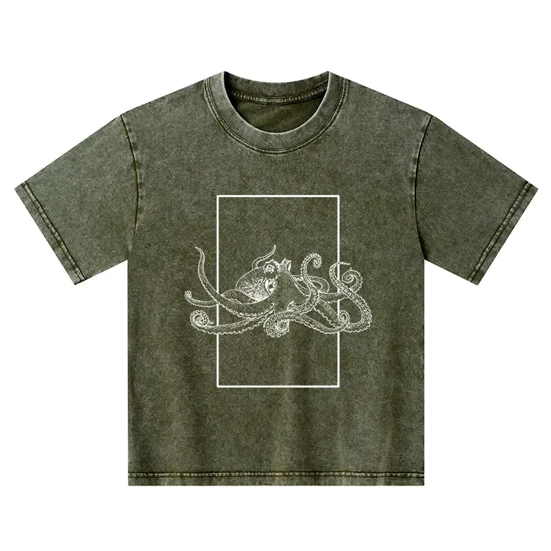 Best Seller Japanese Octopus Kids Tee