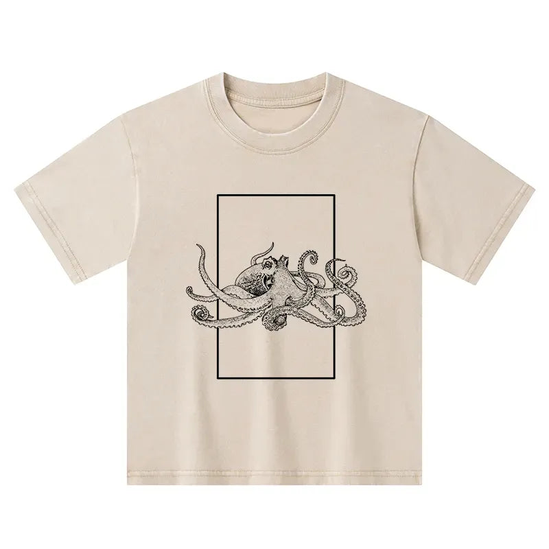 Washed Kids T-Shirt for Daily Wear