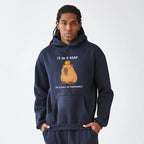 Kyoto-Lion Slow Task Capybara Meme Adult Fleece Hoodie