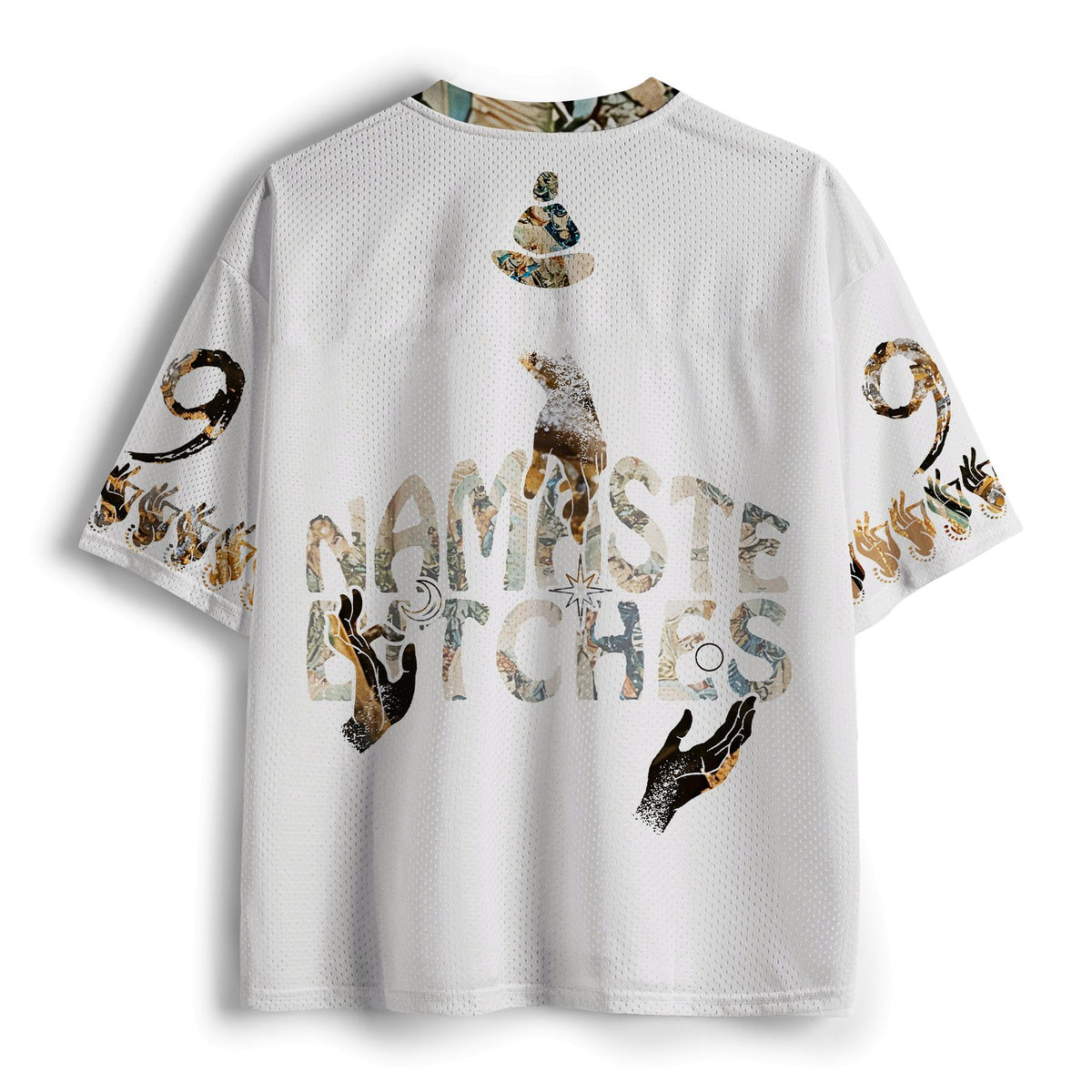 Kyoto-Lion Funny Zen: Namaste Chaos #99 Mesh Jersey