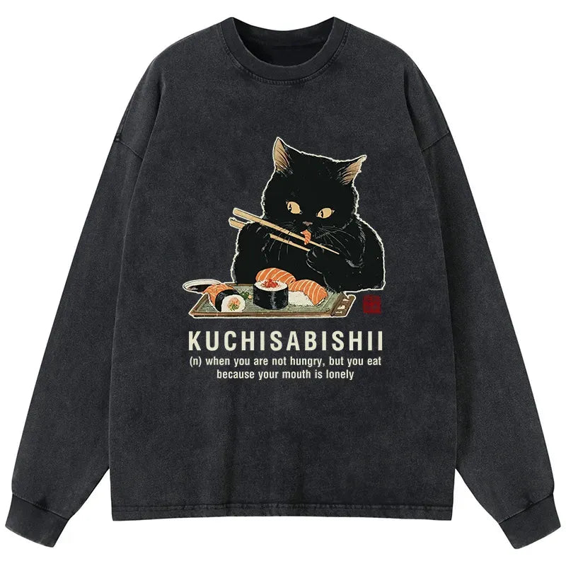 Washed Unisex Long Sleeve Tee