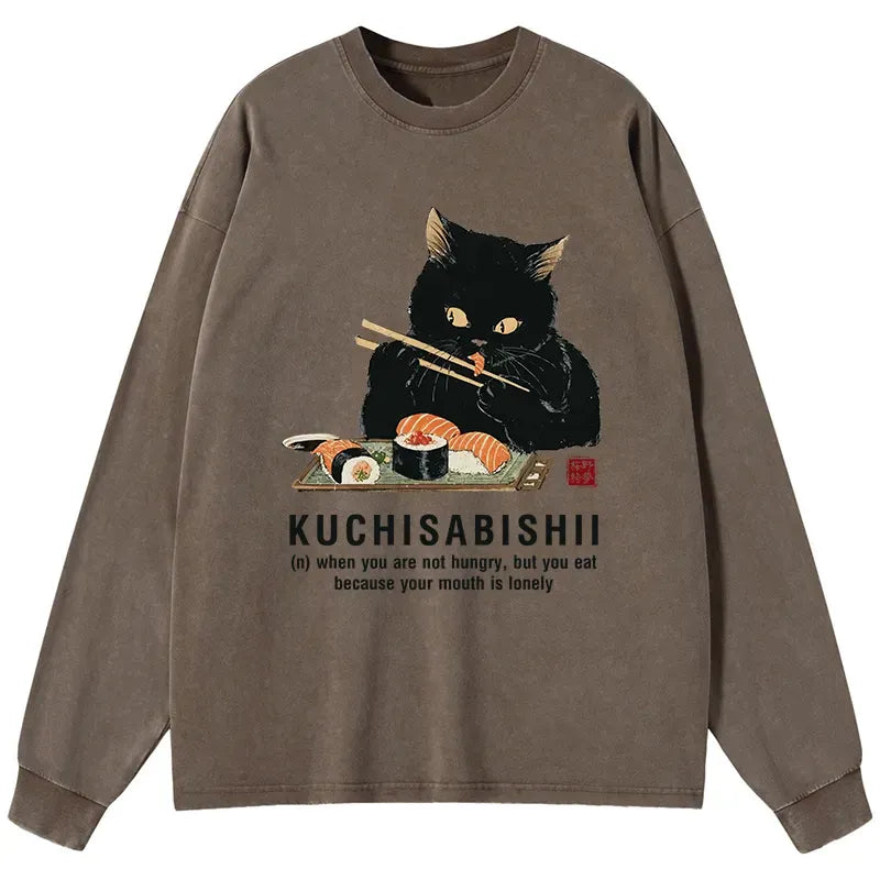 Washed Unisex Long Sleeve Tee