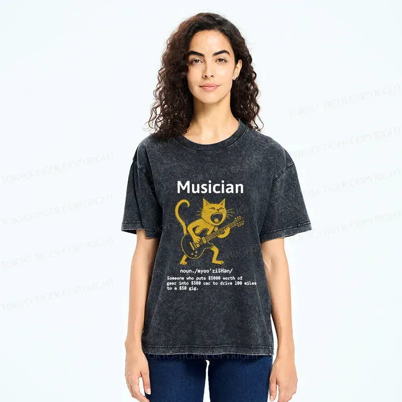 Kyoto Lion Japanese Washed T-Shirt