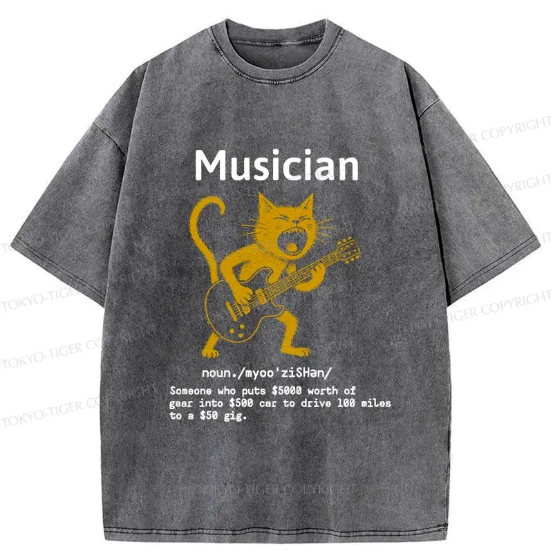 Kyoto Lion Japanese Washed T-Shirt