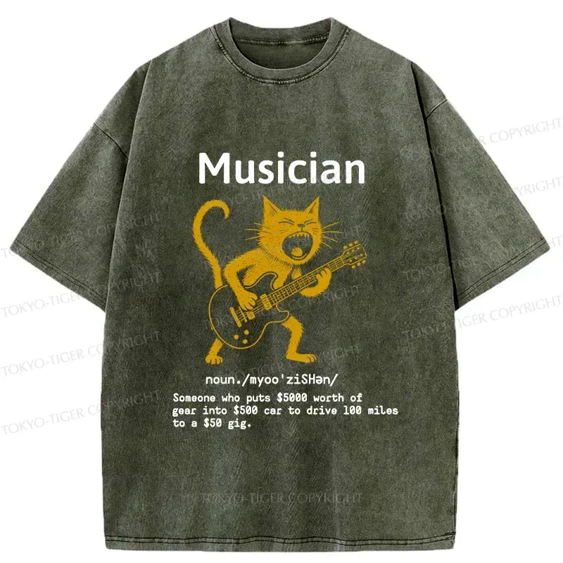 Daily Wear Musician T-Shirt for Summer