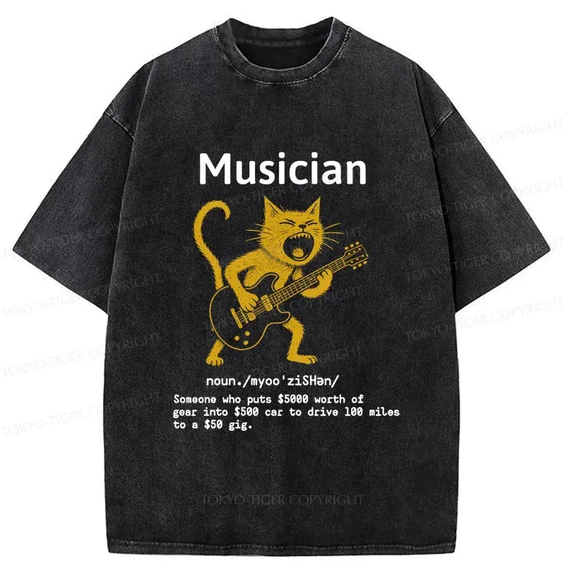 Kyoto Lion Japanese Washed T-Shirt