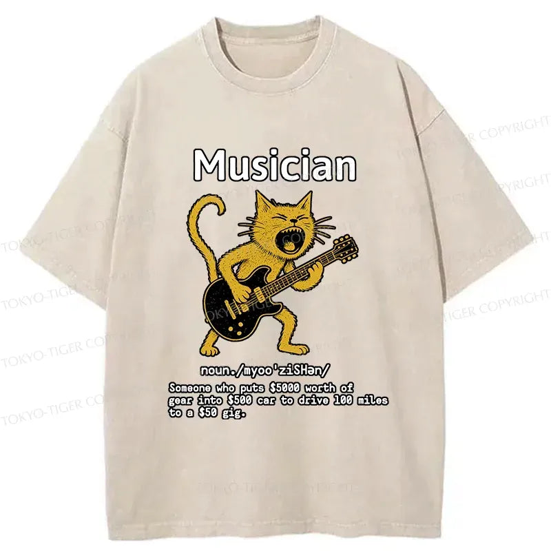 Daily Wear Musician T-Shirt for Summer