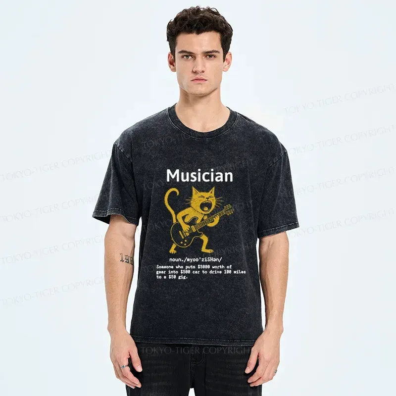 Kyoto Lion Japanese Washed T-Shirt