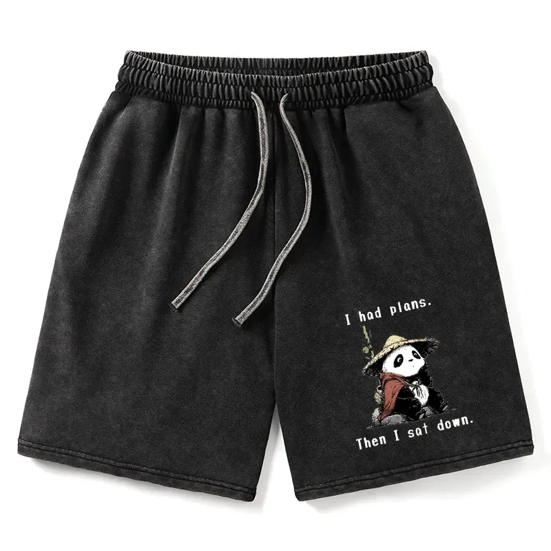 Vintage Panda Shorts Free Shipping for Summer