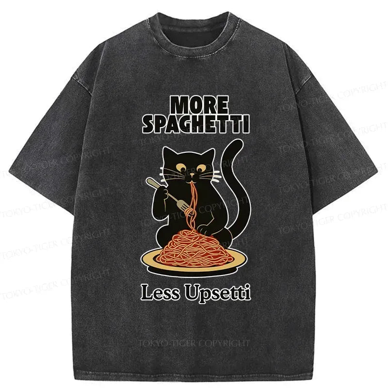 Japanese Vintage Black Cat T-Shirt