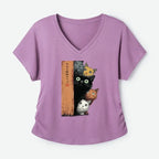 Soft Modal Dolman Sleeve T-Shirt for Daily Wear