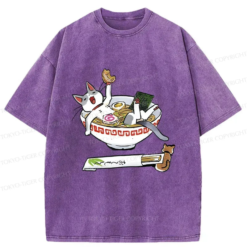 Washed Unisex Cotton T-Shirt for Daily Wear