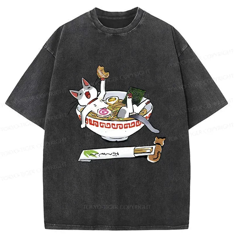 Washed Unisex Cotton T-Shirt for Daily Wear
