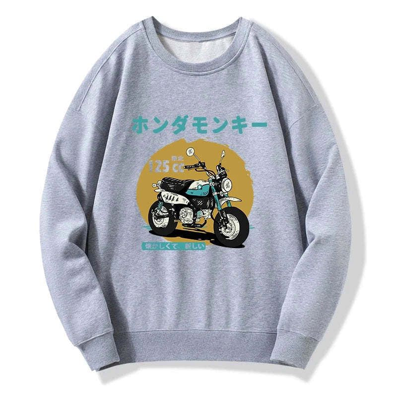Honda motorcycle sweatshirt daily wear comfortable