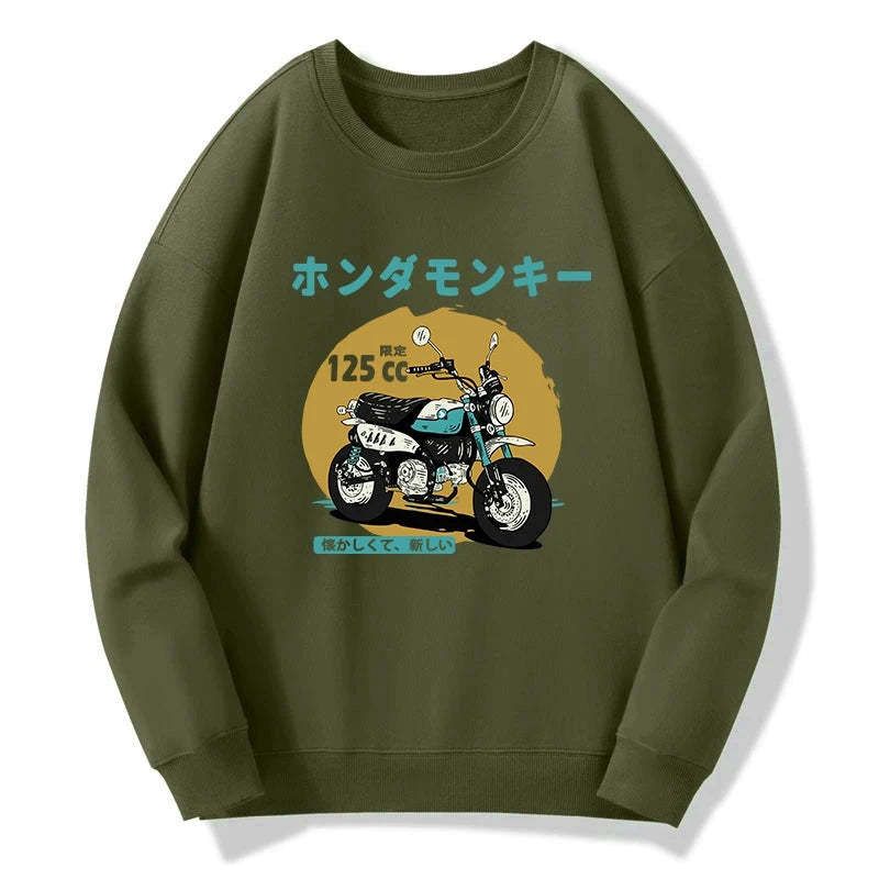Honda motorcycle sweatshirt daily wear comfortable