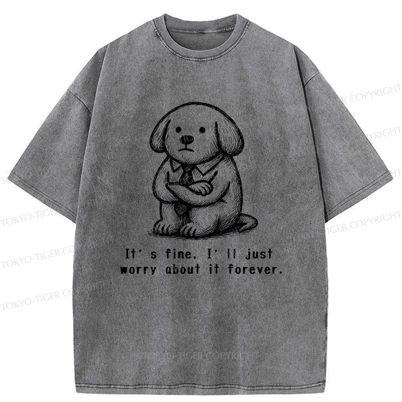 Washed unisex t-shirt for daily wear
