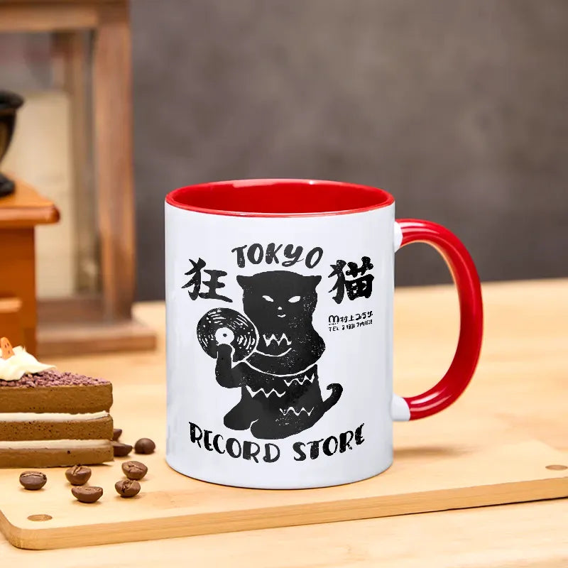 Cat CD Mug with Free Shipping